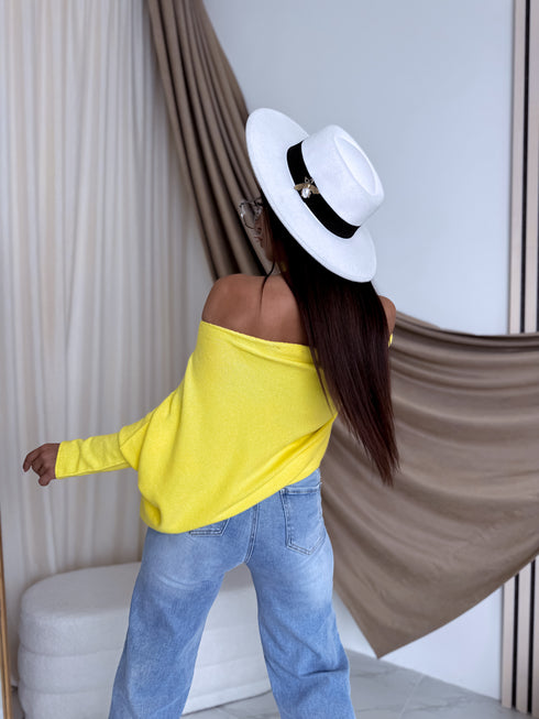 ELYNDI sweater "SYMMETRY 37709" - YELLOW